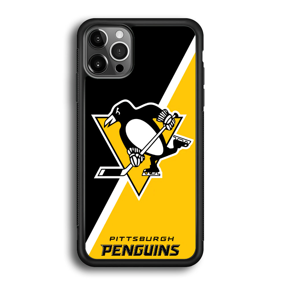 Pittsburgh Penguins Two Colour iPhone 12 Pro Max Case