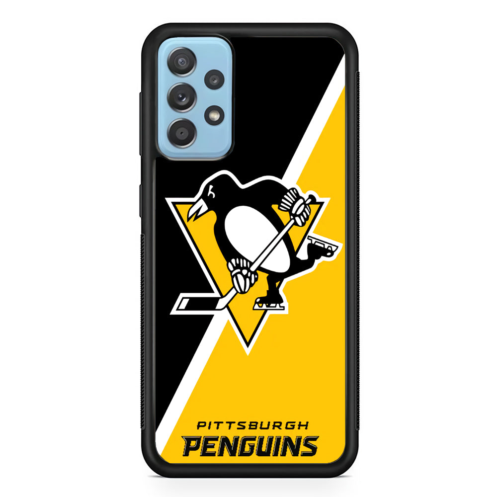 Pittsburgh Penguins Two Colour Samsung Galaxy A52 Case