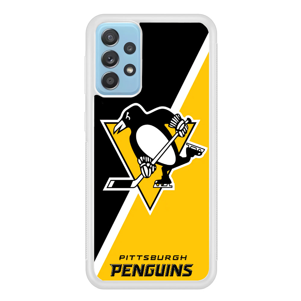 Pittsburgh Penguins Two Colour Samsung Galaxy A52 Case