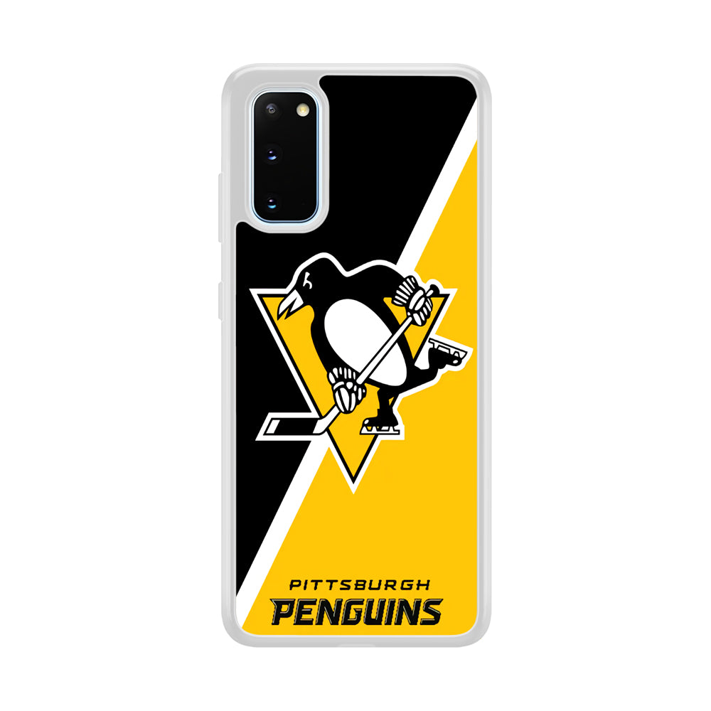 Pittsburgh Penguins Two Colour Samsung Galaxy S20 Case