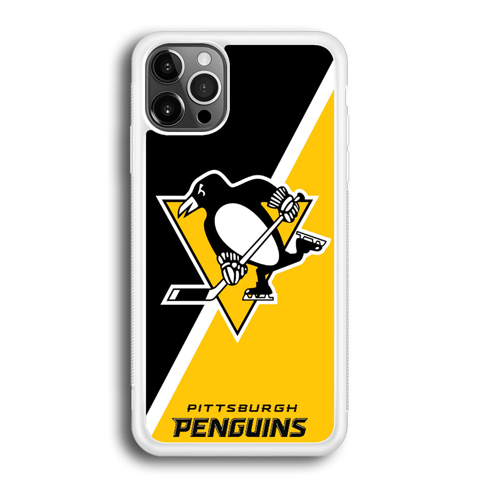 Pittsburgh Penguins Two Colour iPhone 12 Pro Max Case