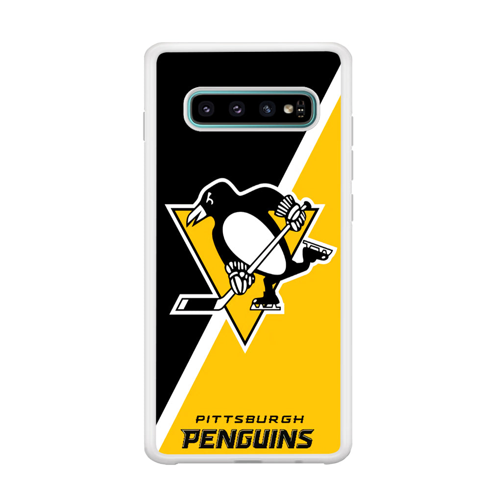 Pittsburgh Penguins Two Colour Samsung Galaxy S10 Case