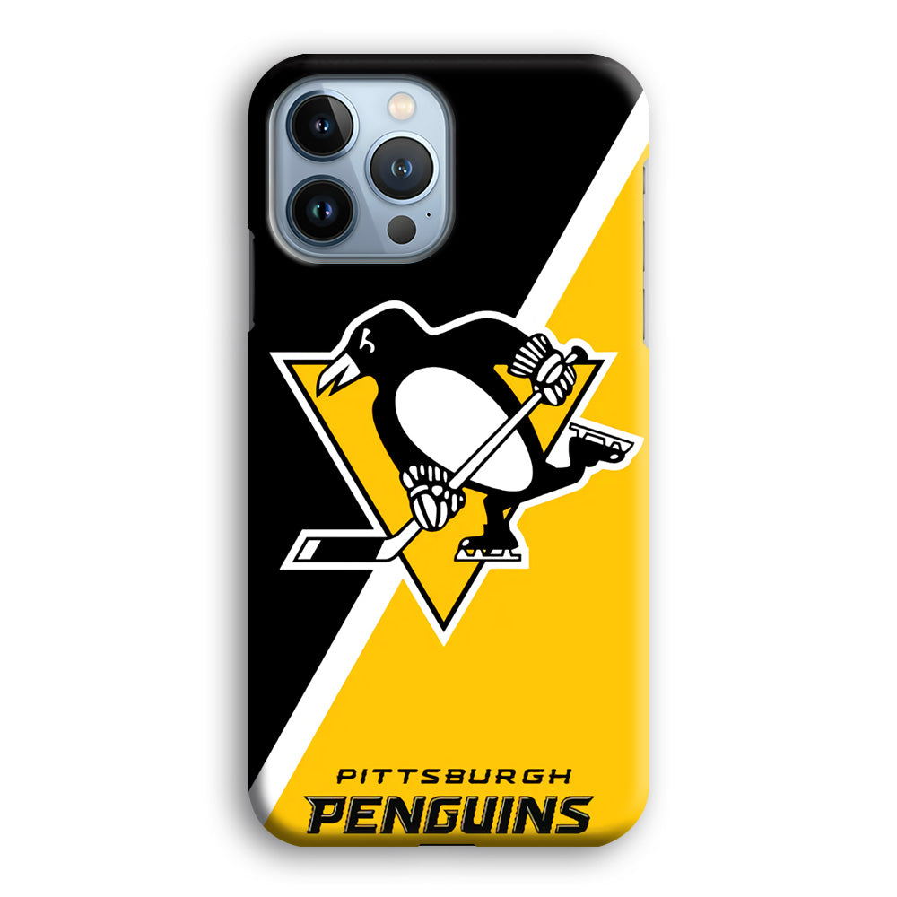 Pittsburgh Penguins Two Colour iPhone 13 Pro Max Case