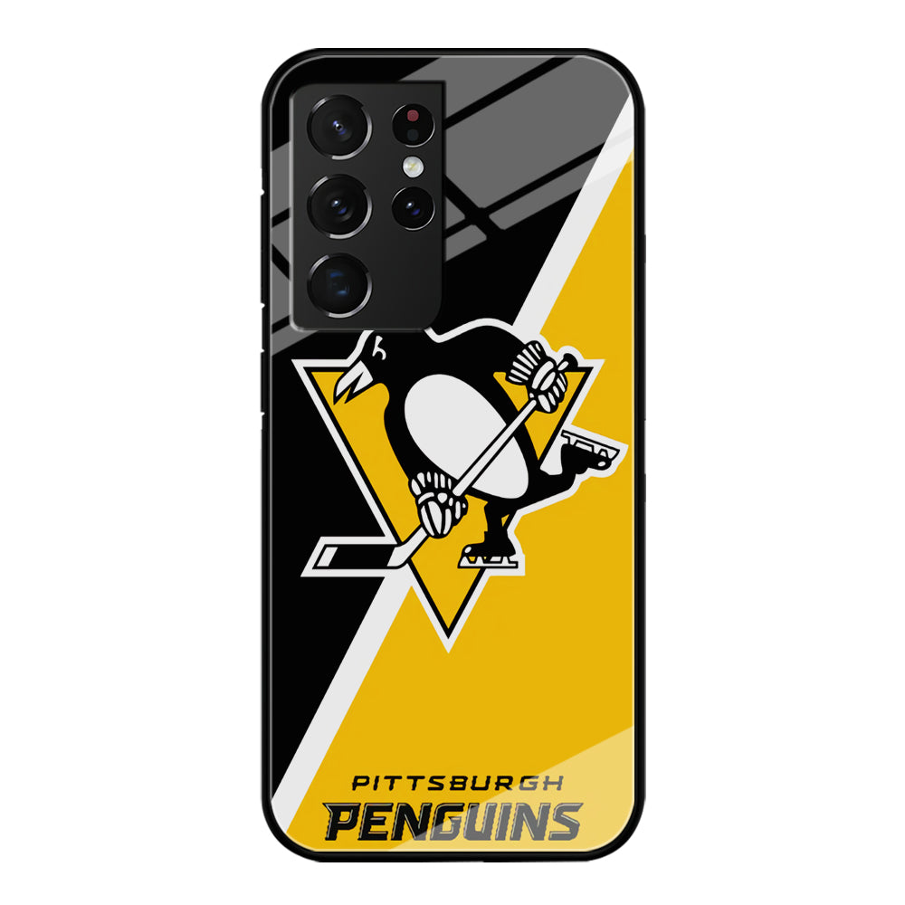 Pittsburgh Penguins Two Colour Samsung Galaxy S21 Ultra Case