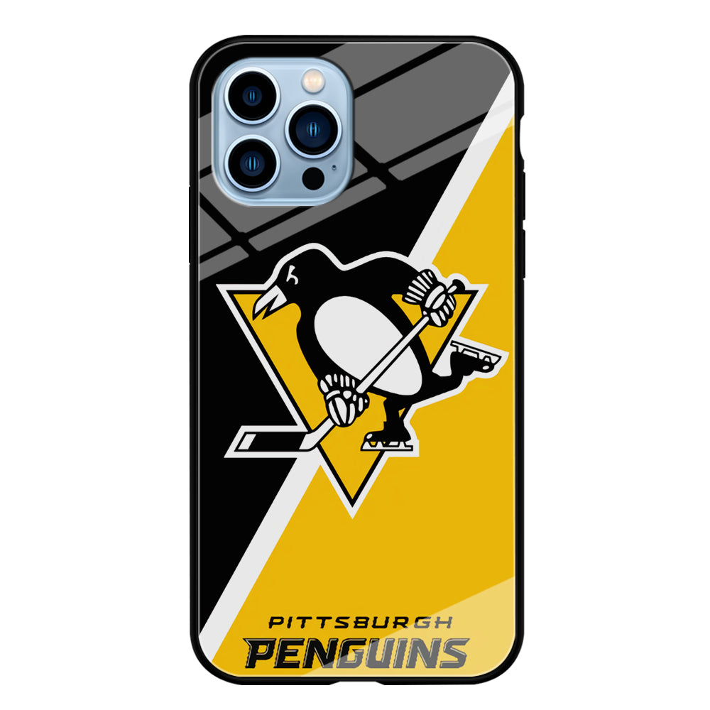 Pittsburgh Penguins Two Colour iPhone 13 Pro Max Case