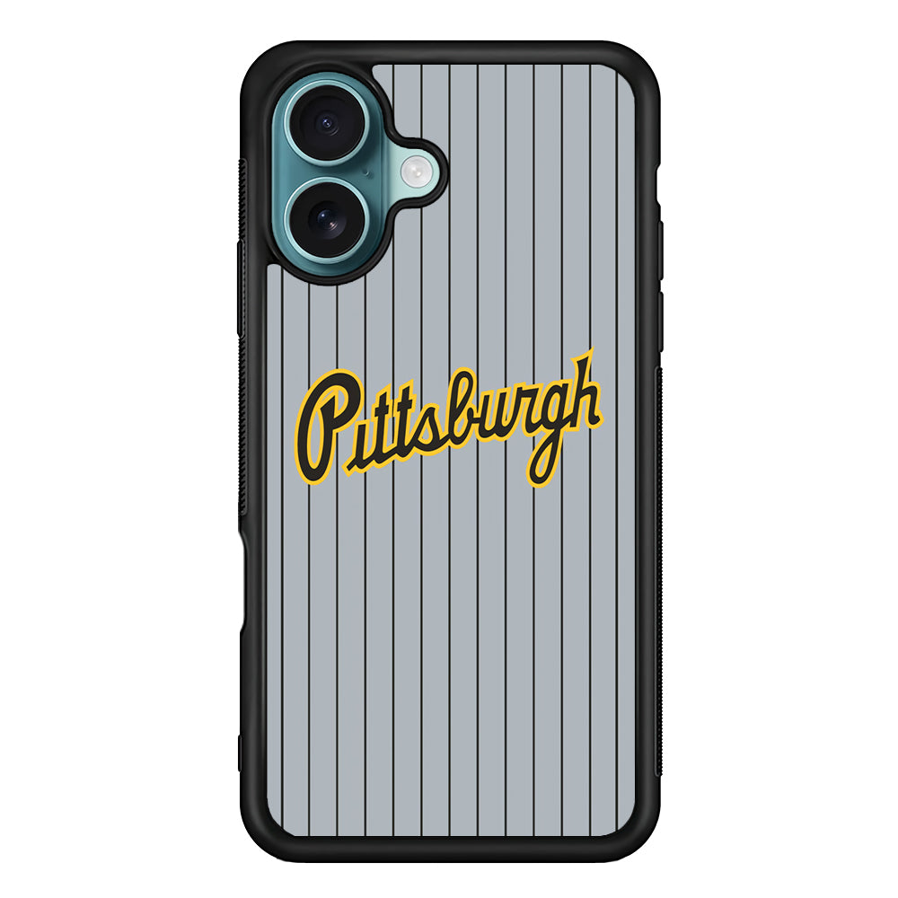 Pittsburgh Pirates iPhone 16 Plus Case