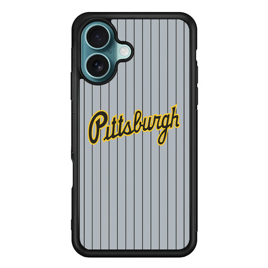 Pittsburgh Pirates iPhone 16 Plus Case