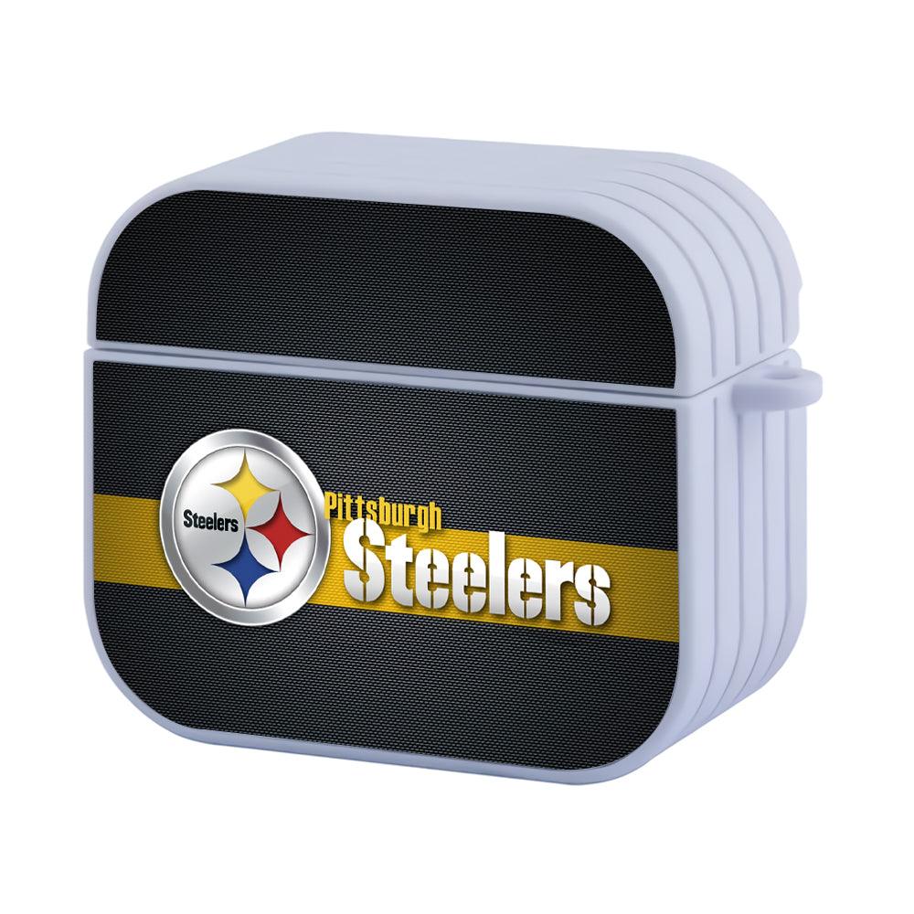 Pittsburgh Steelers NFL Dimension of Steel Apple Airpods 4 Case White