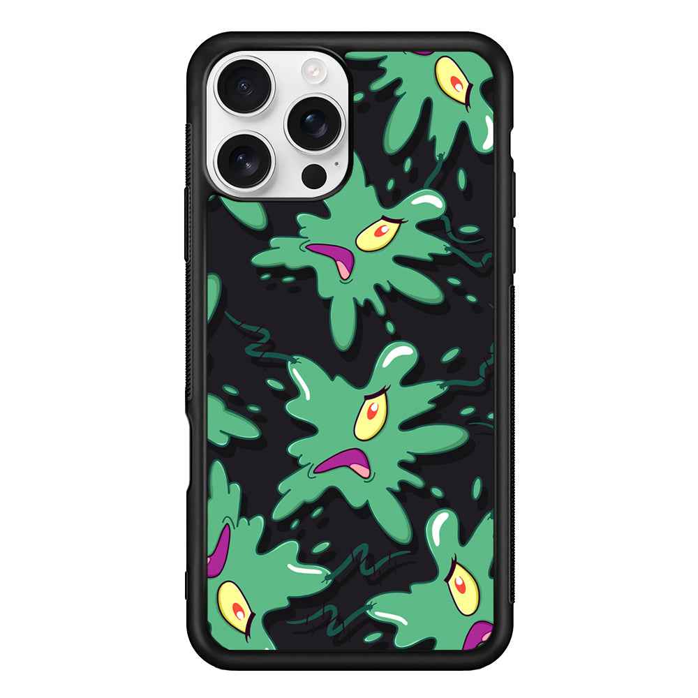 Plankton Patern of Stain iPhone 16 Pro Case