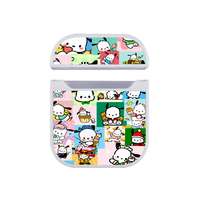 Pochacco Collage Of Moment Apple Airpods Case White