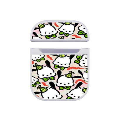 Pochacco Doodle Apple Airpods Case White