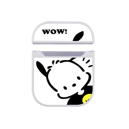 Pochacco Say Wow Apple Airpods Case White