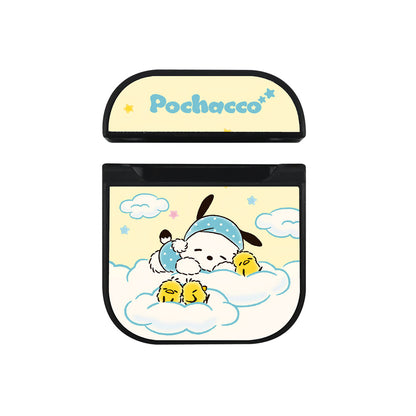 Pochacco Was Sleeping Apple Airpods Case Black