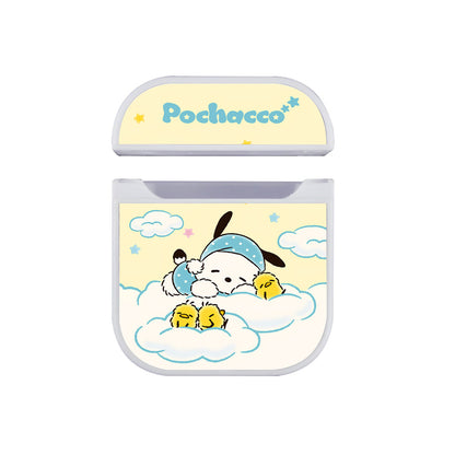 Pochacco Was Sleeping Apple Airpods Case White