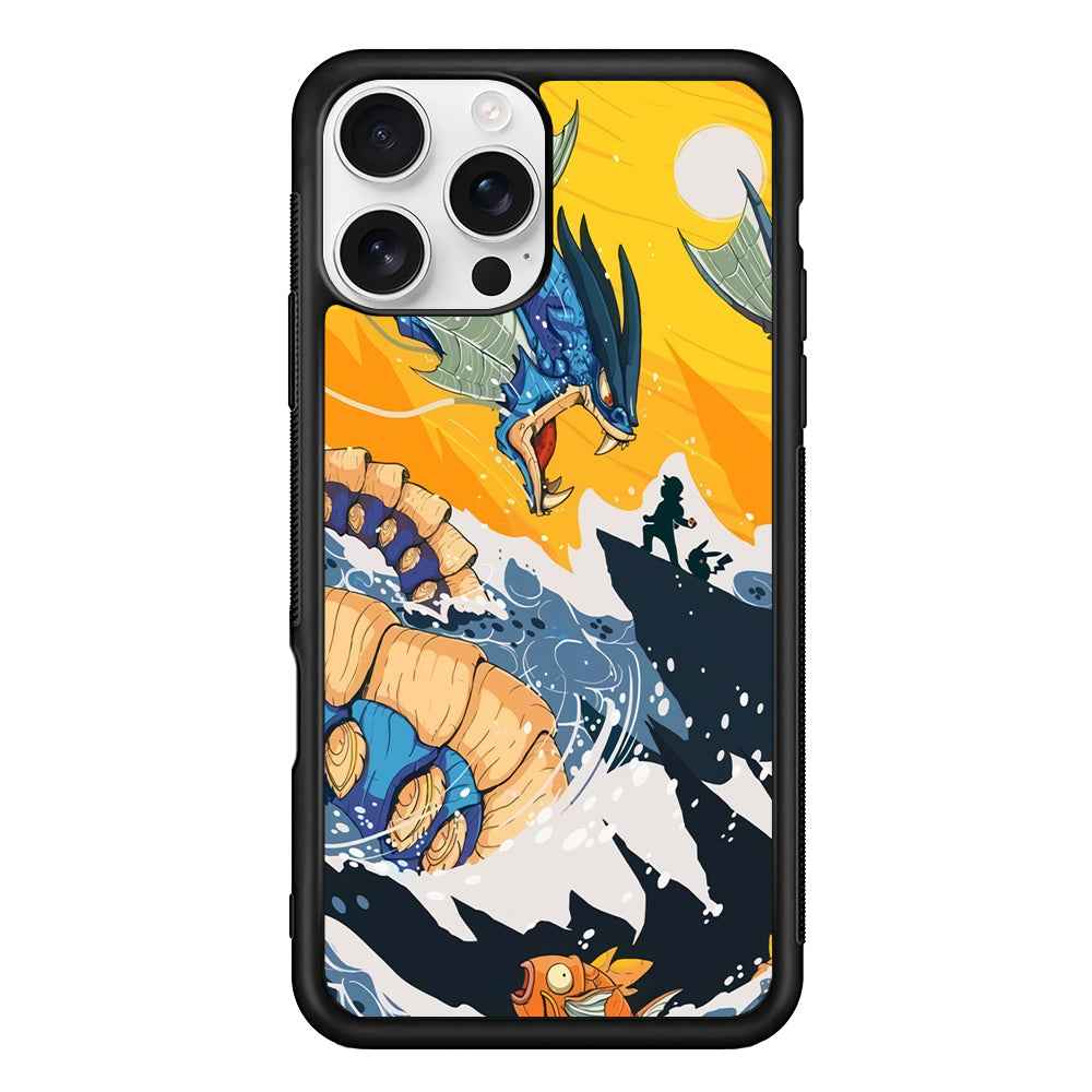 Pokemon Catching The Dragon iPhone 16 Pro Case