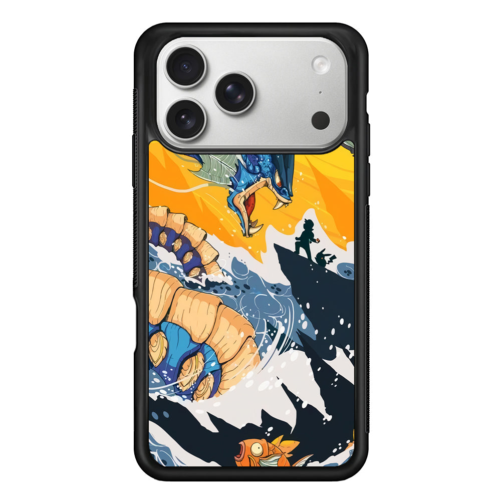 Pokemon Catching The Dragon iPhone 17 Pro Case