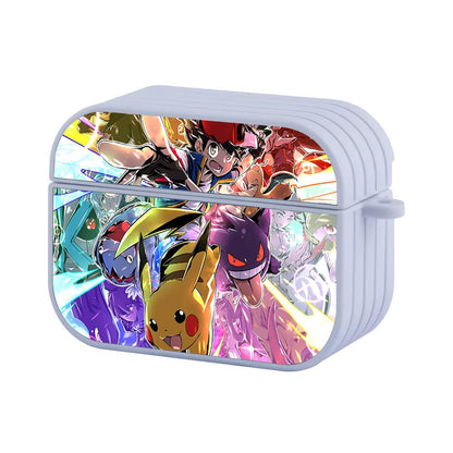 Pokemon Collaboration in Battle Apple Airpods Pro Case-White-Carneyforia