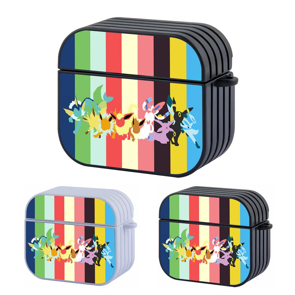 Pokemon Colorful Silhouette Apple Airpods 4 Case