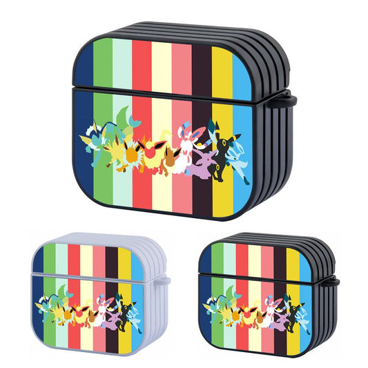 Pokemon Colorful Silhouette Apple Airpods 4 Case