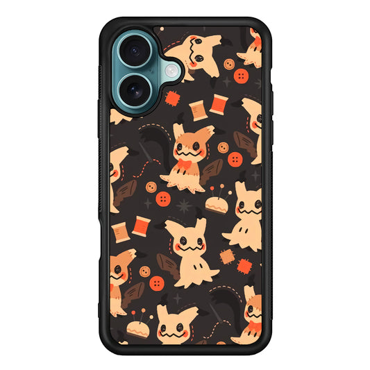 Pokemon Disguise Pikachu iPhone 16 Plus Case