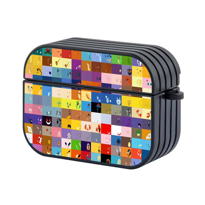 Pokemon First Generation Silhouette Apple Airpods Pro Case Black