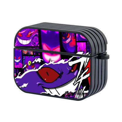 Pokemon Gengar Comic Sense Apple Airpods Pro Case Black