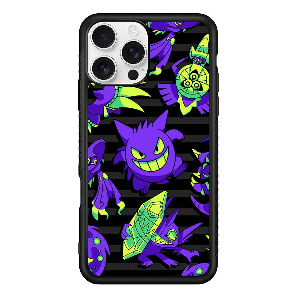 Pokemon Gengar Night Squad iPhone 16 Pro Case