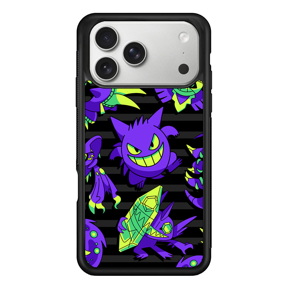 Pokemon Gengar Night Squad iPhone 17 Pro Case