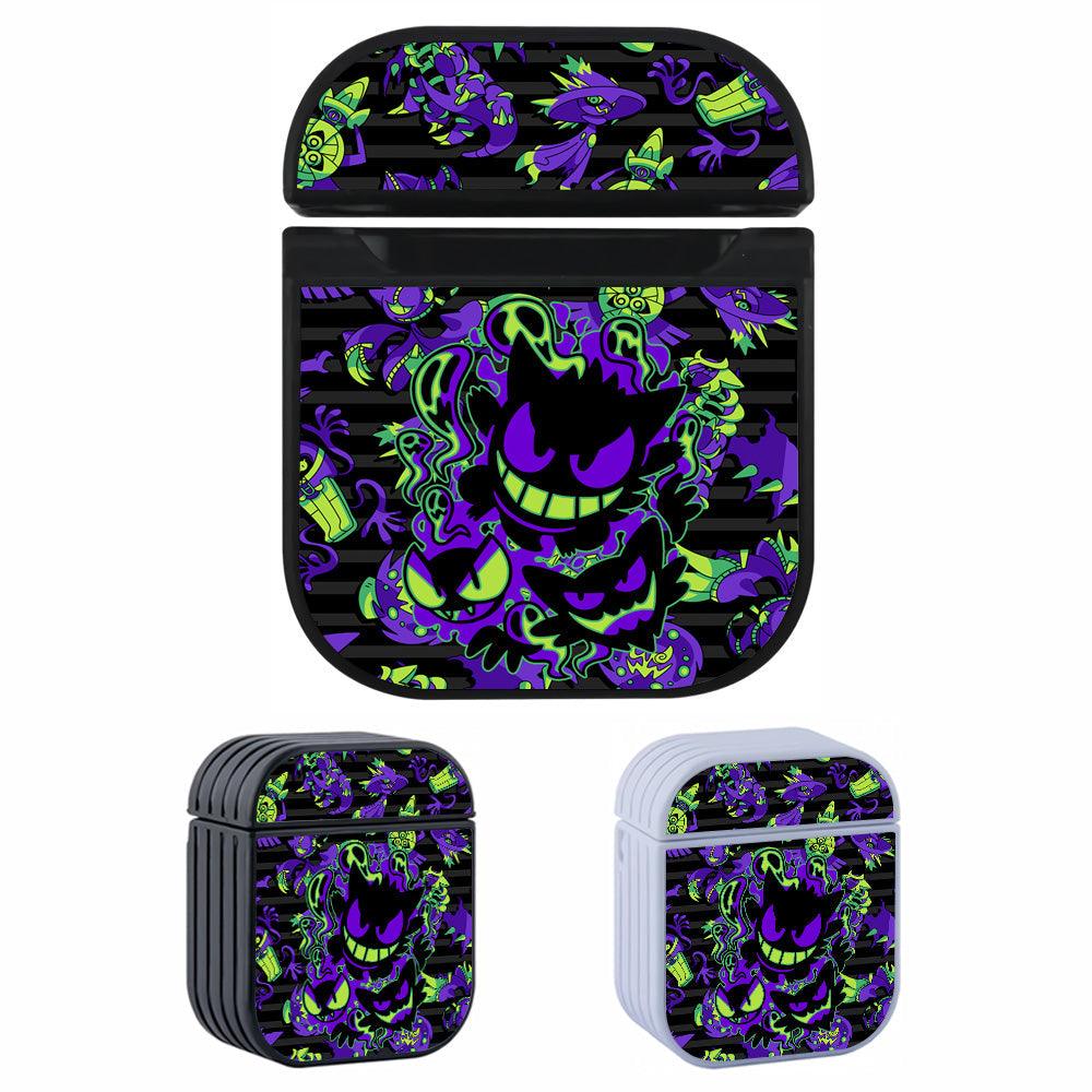 Pokemon Gengar Purple Halation Apple Airpods Case