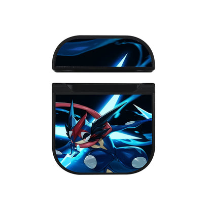 Pokemon Greninja Fight Moment Apple Airpods Case Black