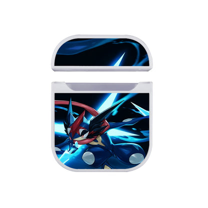 Pokemon Greninja Fight Moment Apple Airpods Case White