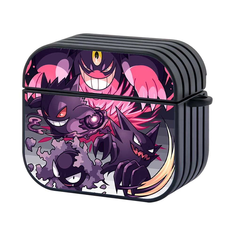 Pokemon Growth Gengar Apple Airpods 4 Case Black