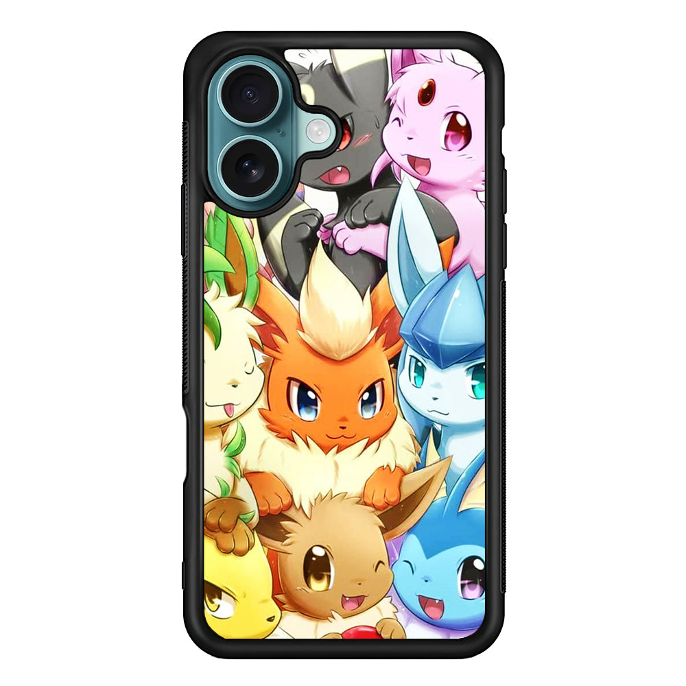 Pokemon Legend Character iPhone 16 Plus Case