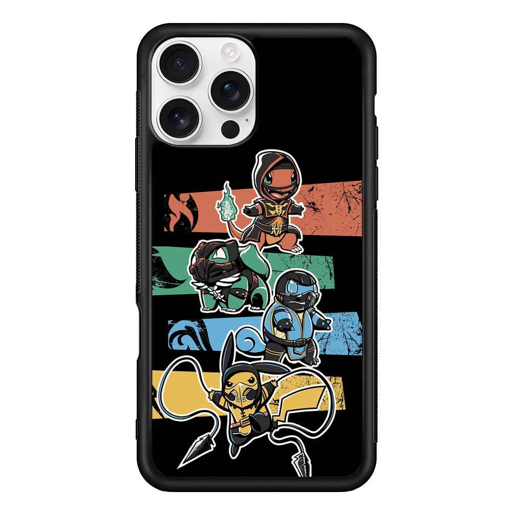 Pokemon Mortal Kombat Mode iPhone 16 Pro Case