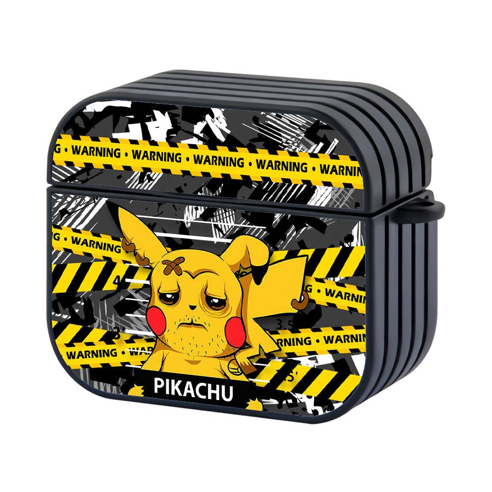 Pokemon Pikachu Wrong Catch Apple Airpods 4 Case Black