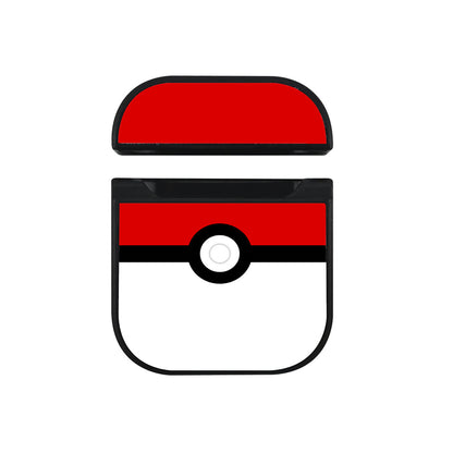 Pokemon Pokeball Apple Airpods Case Black