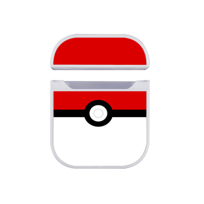 Pokemon Pokeball Apple Airpods Case White