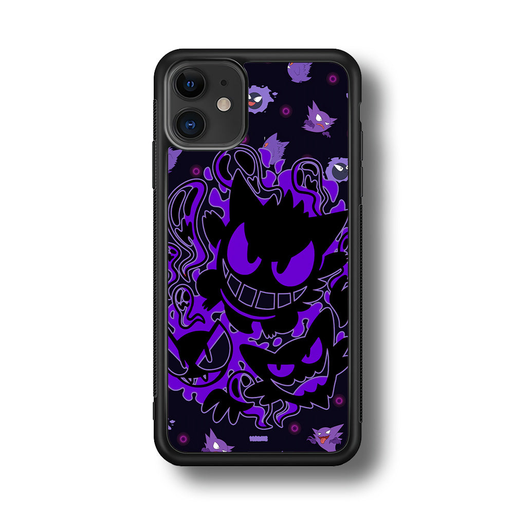 Pokemon Scary Smile from Gengar iPhone 11 Case