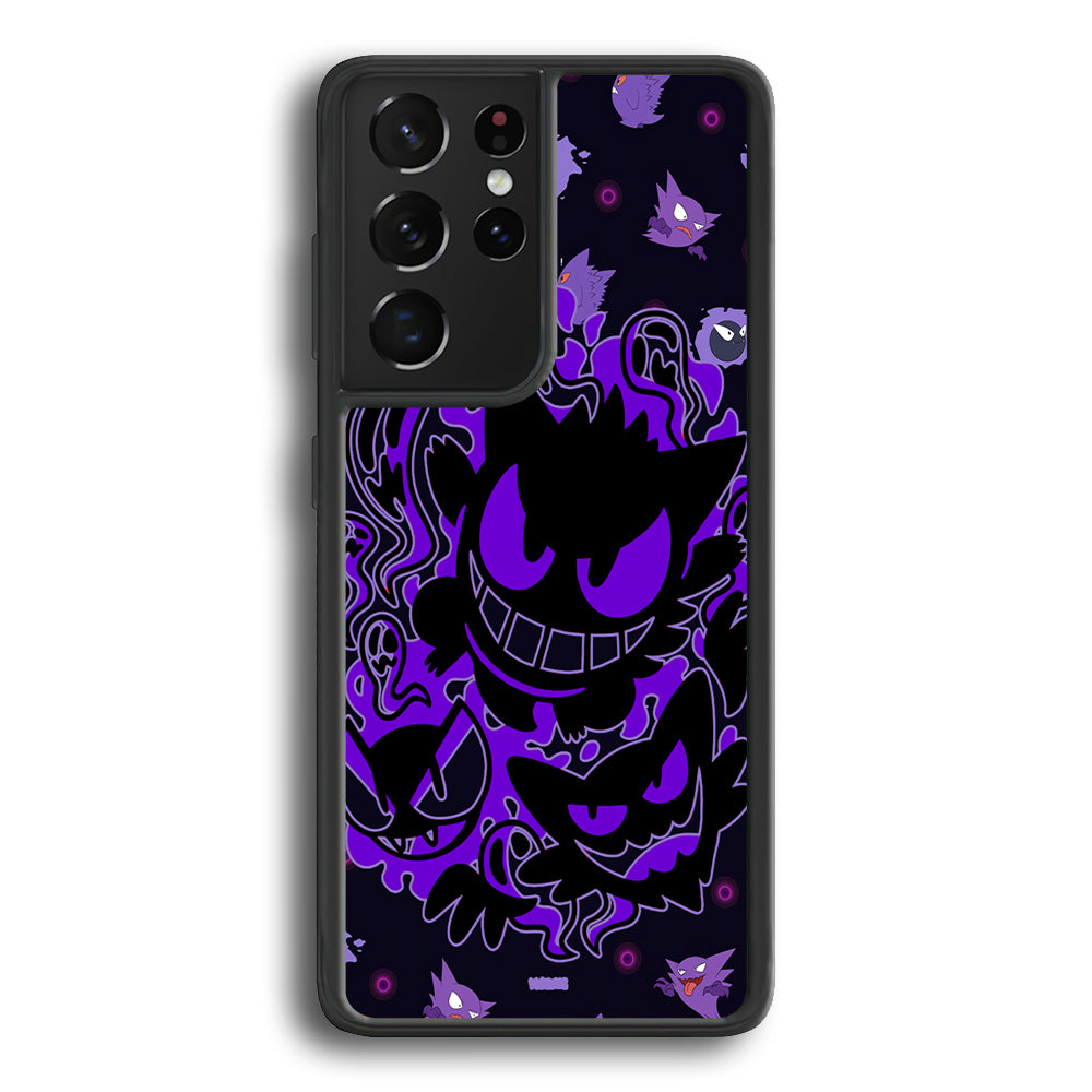 Pokemon Scary Smile from Gengar Samsung Galaxy S21 Ultra Case