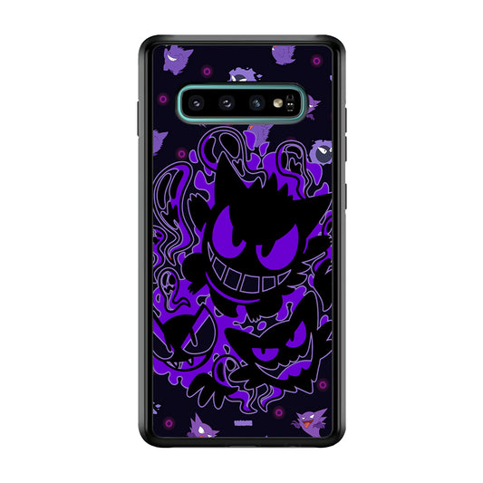 Pokemon Scary Smile from Gengar Samsung Galaxy S10 Case