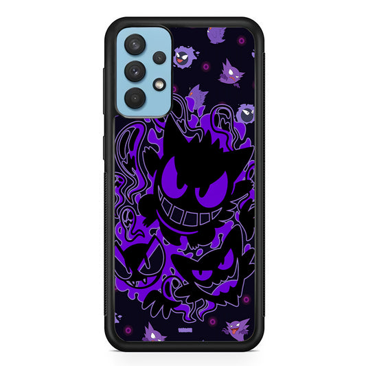 Pokemon Scary Smile from Gengar Samsung Galaxy A32 Case