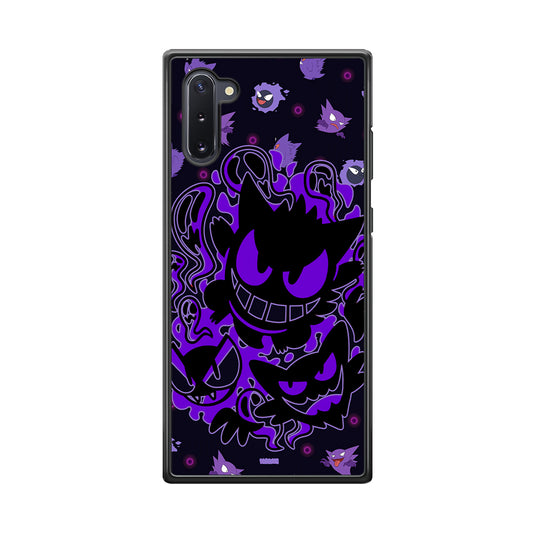 Pokemon Scary Smile from Gengar Samsung Galaxy Note 10 Case