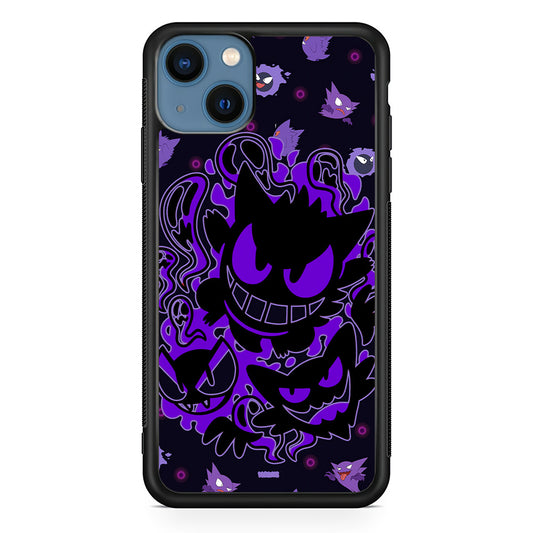 Pokemon Scary Smile from Gengar iPhone 13 Case