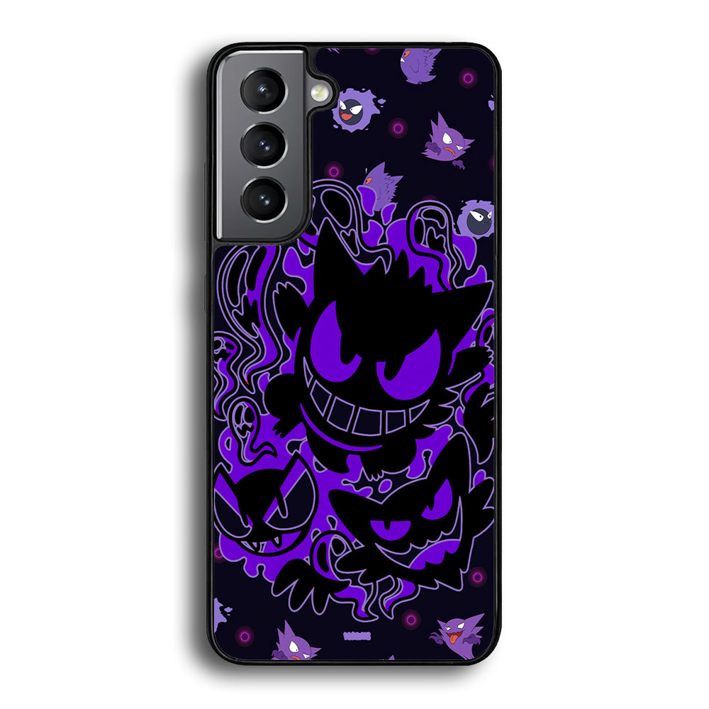 Pokemon Scary Smile from Gengar Samsung Galaxy S21 Case