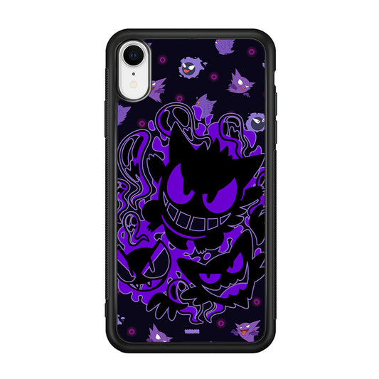 Pokemon Scary Smile from Gengar iPhone XR Case