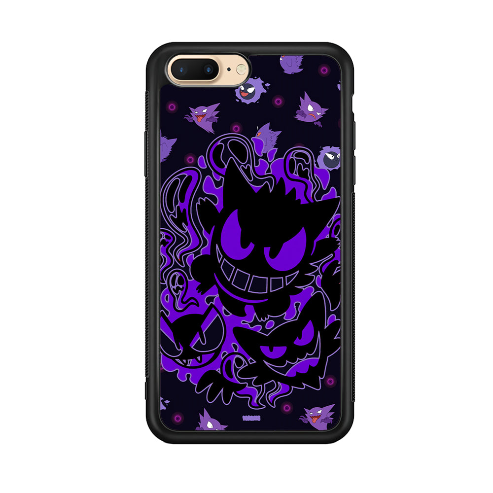 Pokemon Scary Smile from Gengar iPhone 8 Plus Case