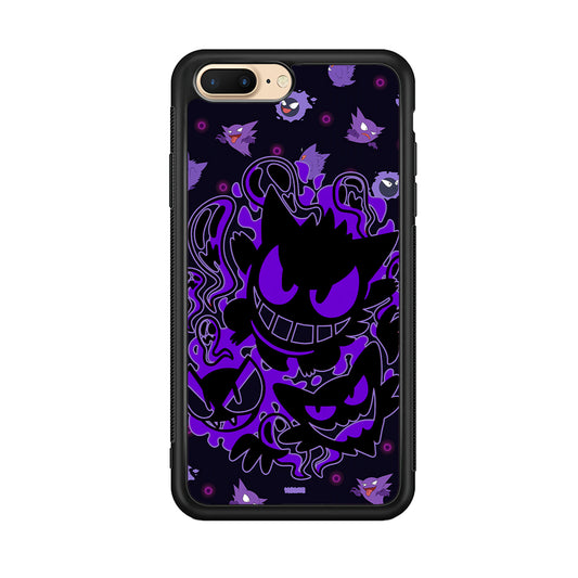 Pokemon Scary Smile from Gengar iPhone 8 Plus Case