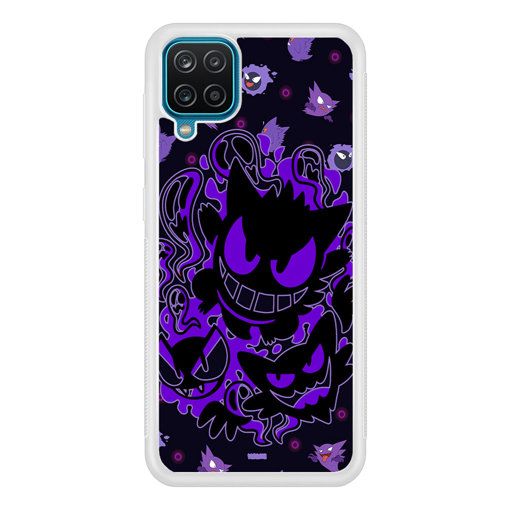 Pokemon Scary Smile from Gengar Samsung Galaxy A12 Case