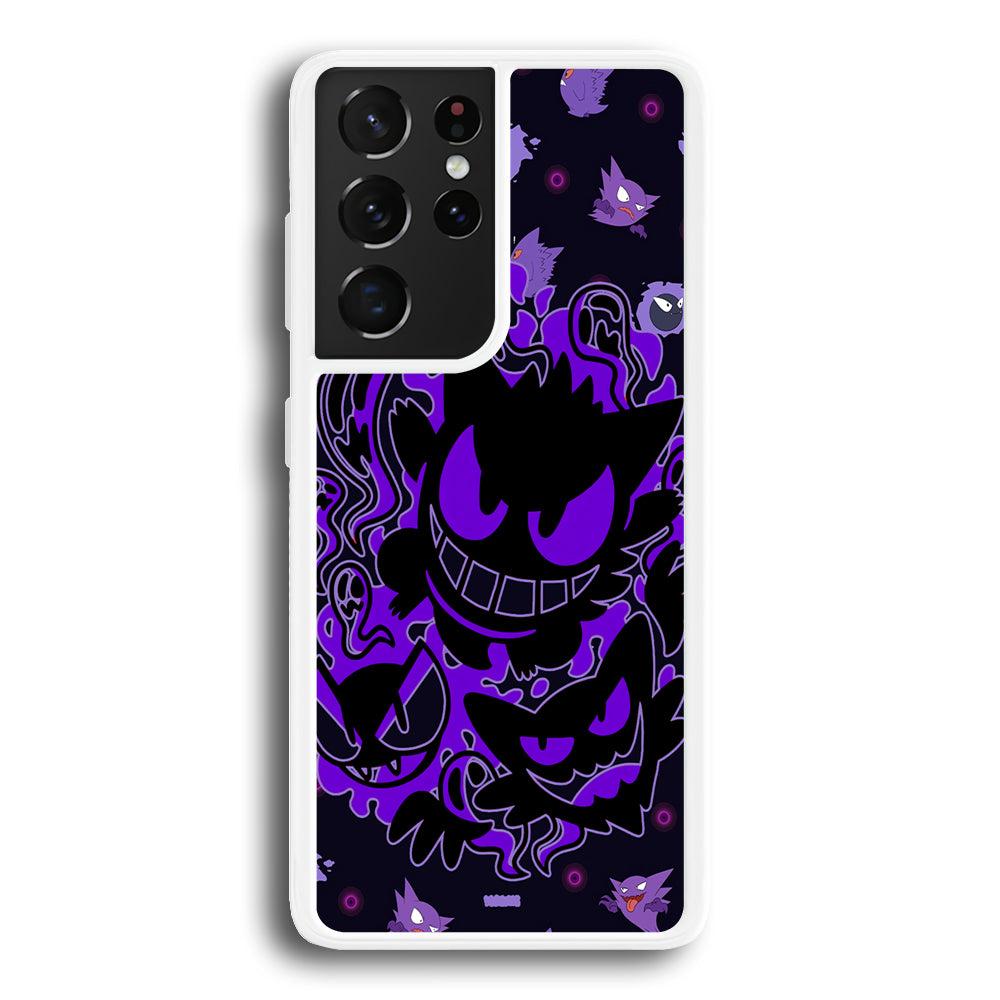 Pokemon Scary Smile from Gengar Samsung Galaxy S21 Ultra Case