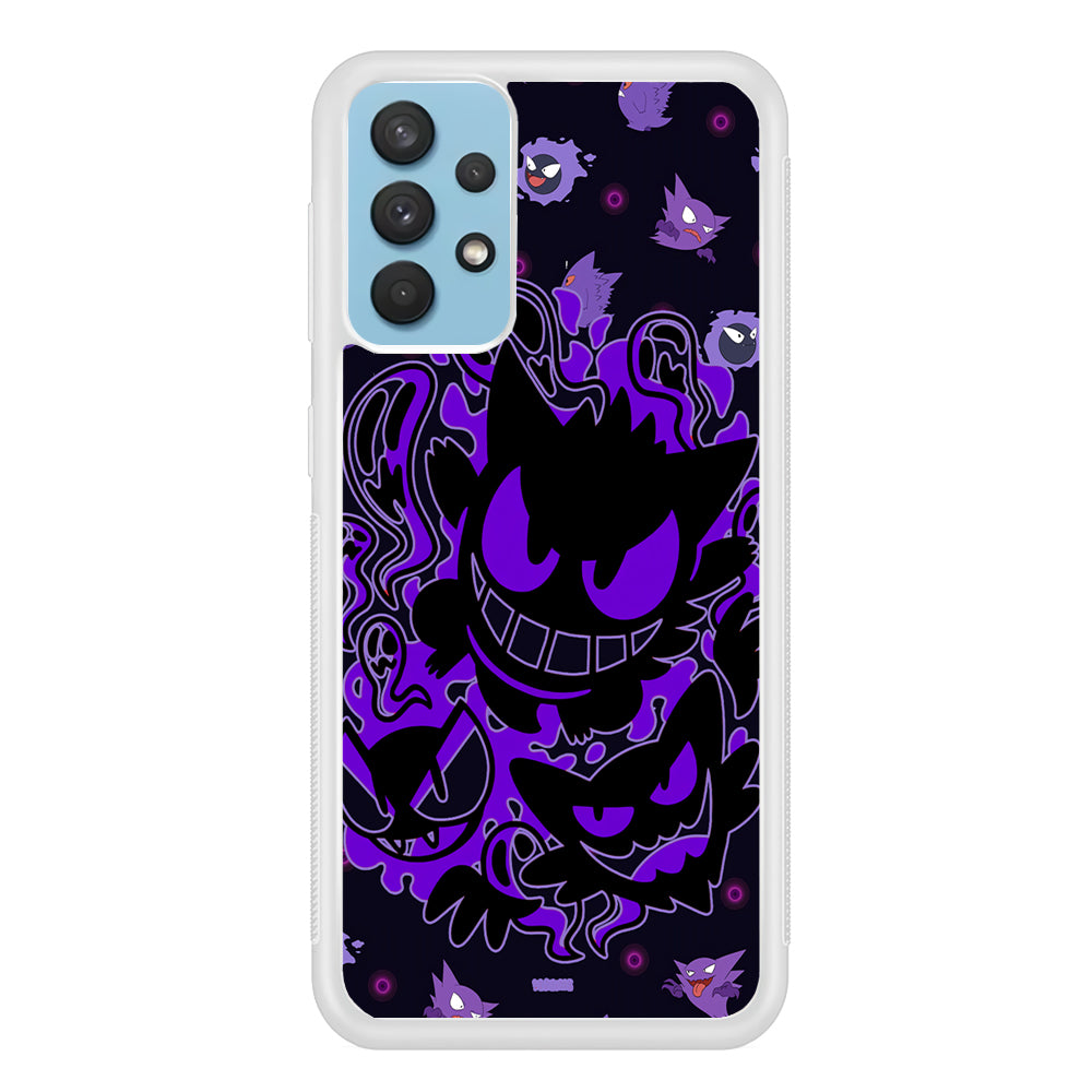 Pokemon Scary Smile from Gengar Samsung Galaxy A32 Case